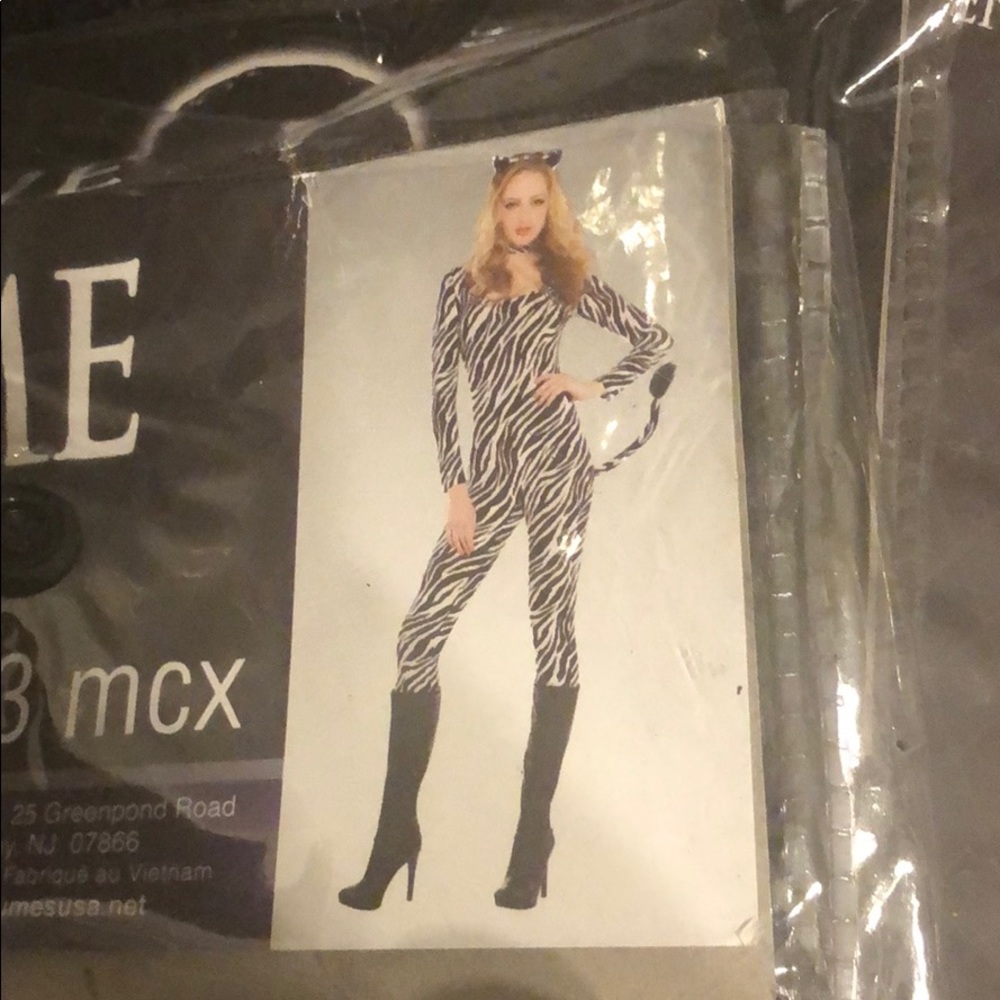 Zebra Catsuit!
